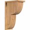 Ekena Millwork Crestline Smooth Corbel w/Backplate, Western Red Cedar, 7 1/2"W x 14"D x 22"H COR08X14X22CRE01SWR - alternate 1